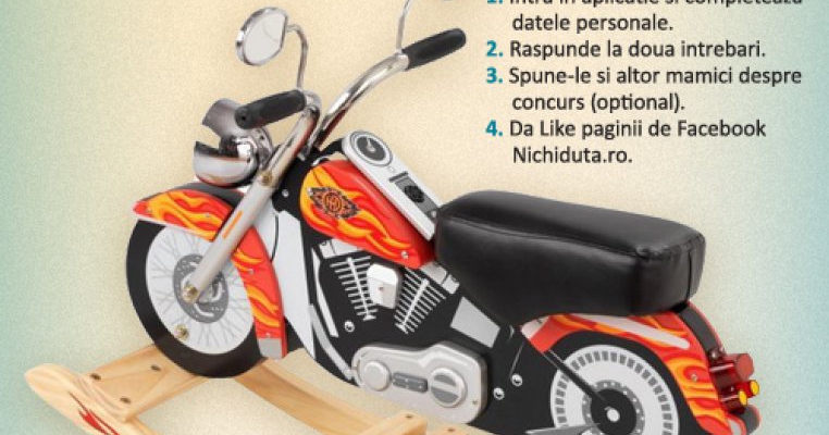 Castiga un balansoar pentru copii, in valoare de 592 de lei, cu Nichiduta.ro