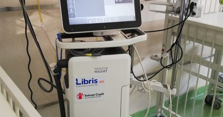 Salvați Copiii, alături de clienții Libris, donează echipamente vitale în valoare de 105.000 de Euro Institutului de Urgență pentru Boli Cardiovasculare și Transplant Târgu Mureș 