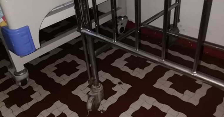 Saloane cu gândaci: o mamă postează poze din spitalul unde este tratat copilul ei