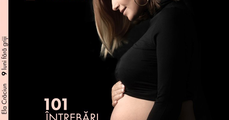 Ela Crăciun lansează “9 luni fără griji”, prima carte despre sarcină a unui blogger din România