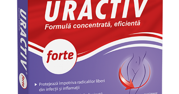 Fii tu însăți: mai activă, mai rapidă, mai puternică, cu Uractiv Forte