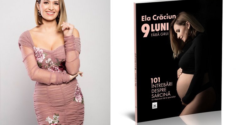 Vedete și jurnaliști vor fi alături de Ela Crăciun pentru lansarea primei sale cărți