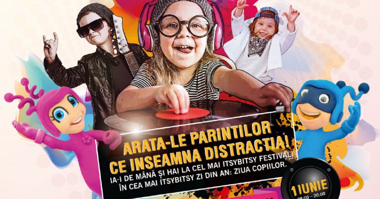 Pe 1 iunie, copiii se distrează la 1UNIFEST!