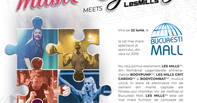 București Mall-Vitan este gazda primului maraton de fitness din România 