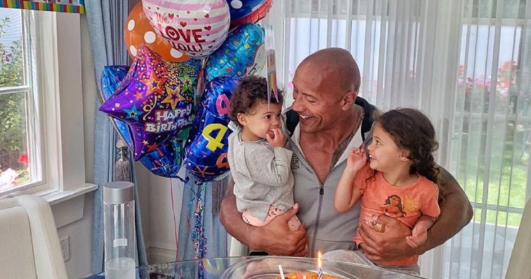 Poza cu The Rock care a topit Instagram-ul. Ce spune despre fetița lui