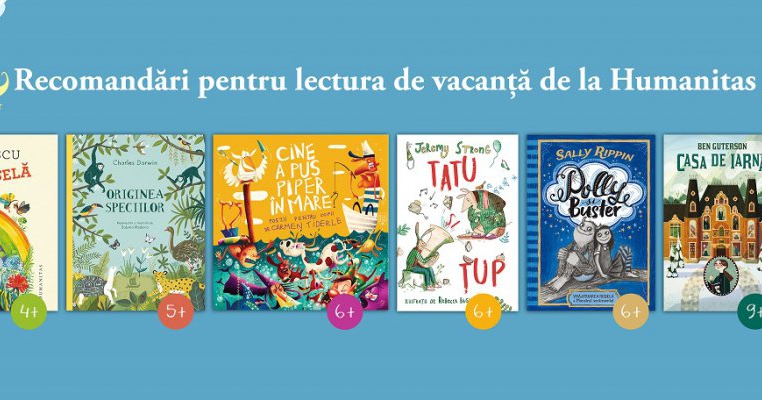 Cele mai frumoase povești pentru vacanță de la Humanitas Junior