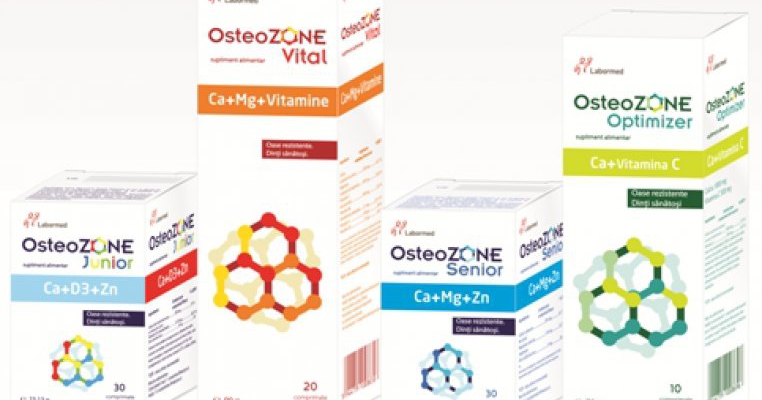 OsteoZONE- Solutia completa pentru tulburarile de metabolism cauzate de lipsa calciului 