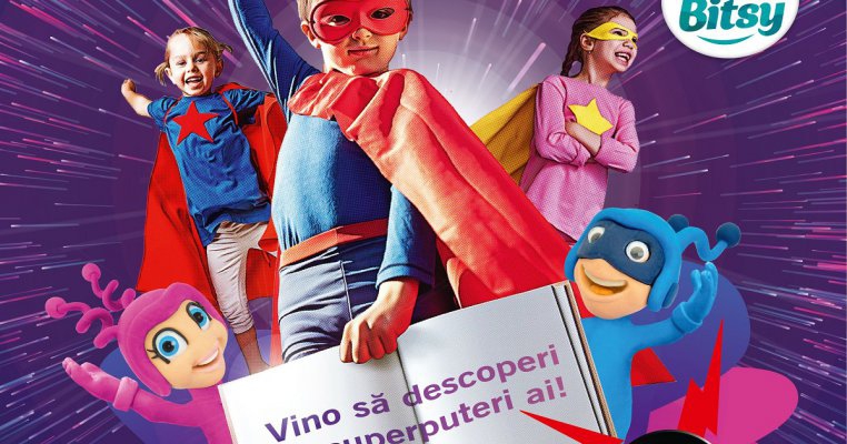 Copiii descoperă că au superputeri cu Itsy Bitsy