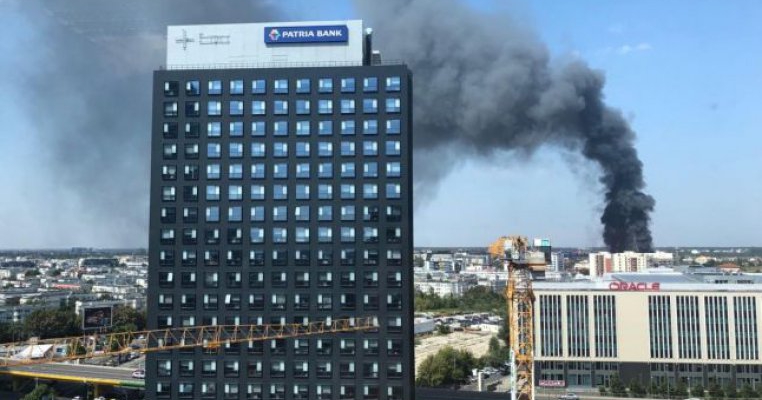 Alertă de ultimă oră! Incendiu puternic în cea mai aglomerată zonă a orașului