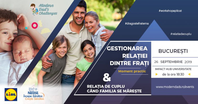 Modern Dad’s Challenges 15: ”Gestionarea relației dintre frați”