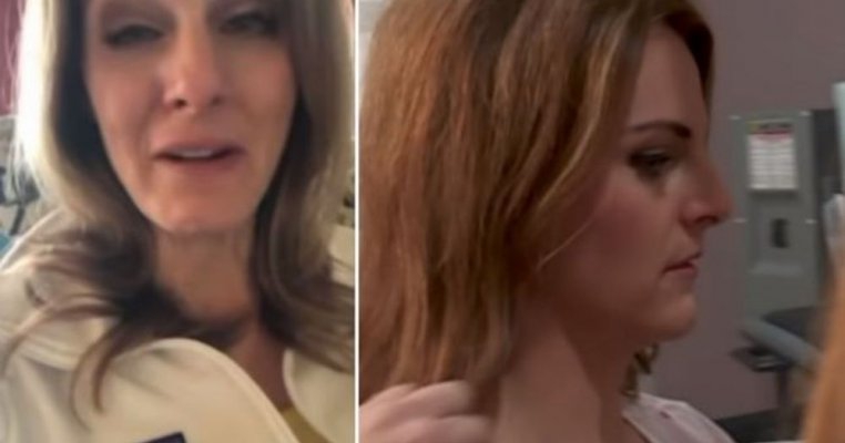 Video: o jurnalistă a aflat că are cancer la sân în timp ce transmitea în direct cum se face o mamografie
