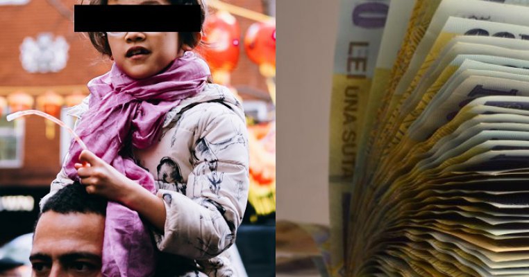 Un bărbat și-a vândut copila pe 50 de milioane de lei. Ce a făcut ulterior cu banii!