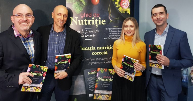 Educația nutrițională corectă este primul pas în prevenția și terapia celor mai frecvente boli ale prezentului