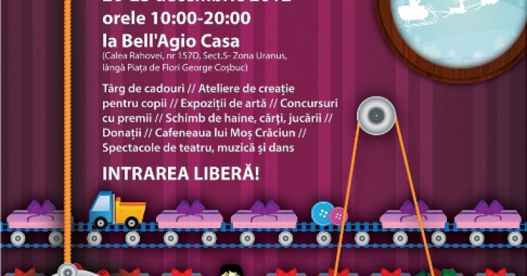 Targ de Craciun: 20-23 decembrie, Zilele Portilor Deschise la Casa lui Mos Craciun