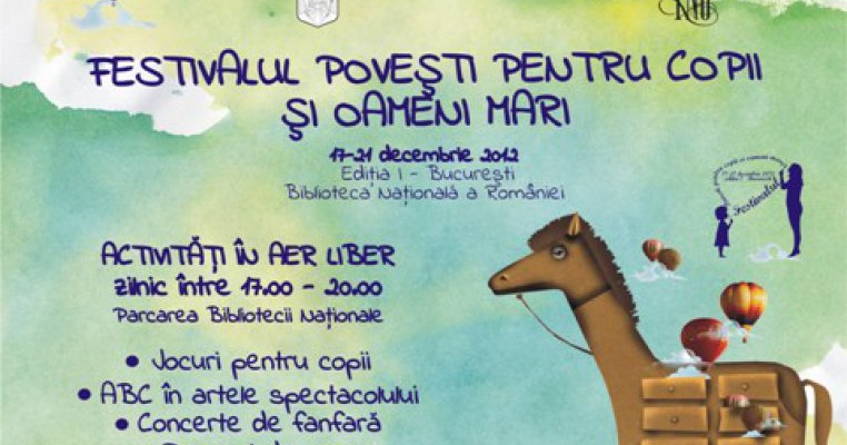 Teatrul National de Opereta Ion Dacian  anunta  Festivalul Povesti pentru copii si oameni mari, sectiunea in aer liber zilnic in perioada 17-21 decembrie 