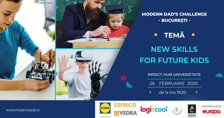 Ediție nouă Modern Dad’s Challenges 2020: New skills for future kids