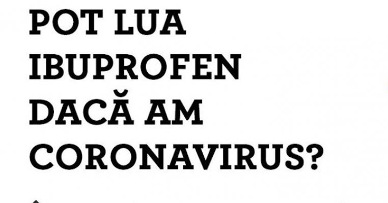 Ministerul Sănătății răspunde: este sigur să luăm ibuprofen dacă avem simptome de coronavirus?