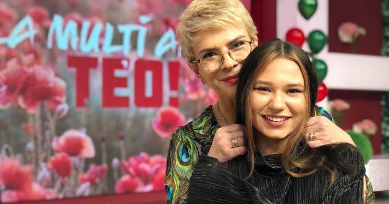 Teo Trandafir despre fiica ei: „Nu i-am făcut niciodată temele, nu am ajutat-o”