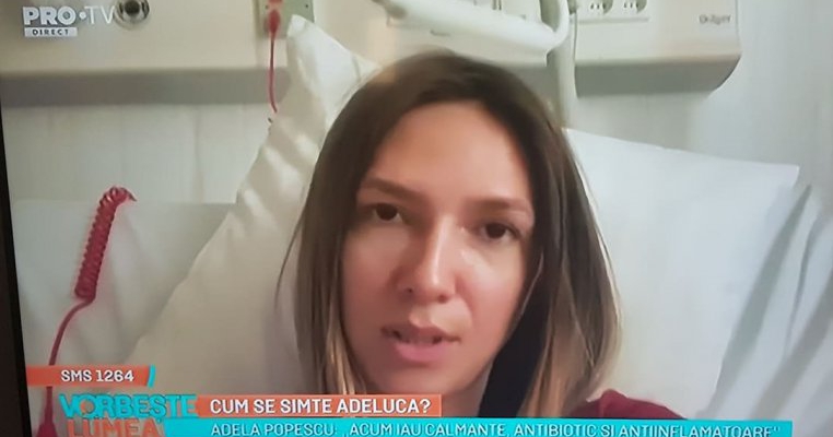 Adela Popescu internată de urgență în spital. Și-a făcut testul de Covid-19