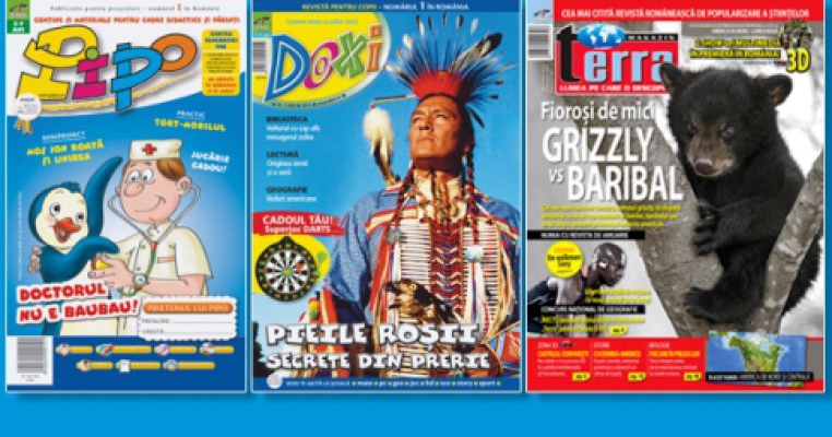 Au aparut revistele Terra Magazin, Doxi si PIPO de ianuarie!