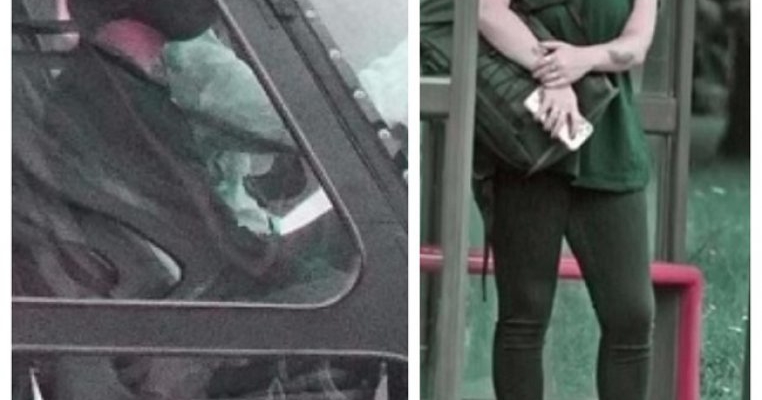 Tom Cruise zboară cu elicopterul personal în timp ce fiica lui aşteaptă autobuzul în staţie