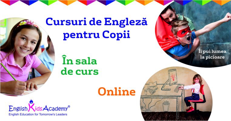 English Kids Academy, prezent în toată România: cursurile de engleză online pentru copii de oriunde din ţară
