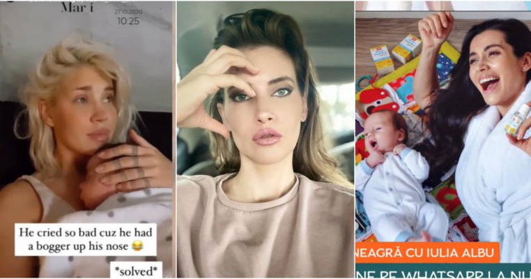 Iulia Albu le atacă pe Alina Ceușan și Lili Sandu: ”Nu sunt de acord cu expunerea copiilor pentru bani”