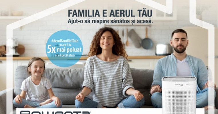 Purifică #AerulFamilieiTale cu Pure Air Genius de la Rowenta