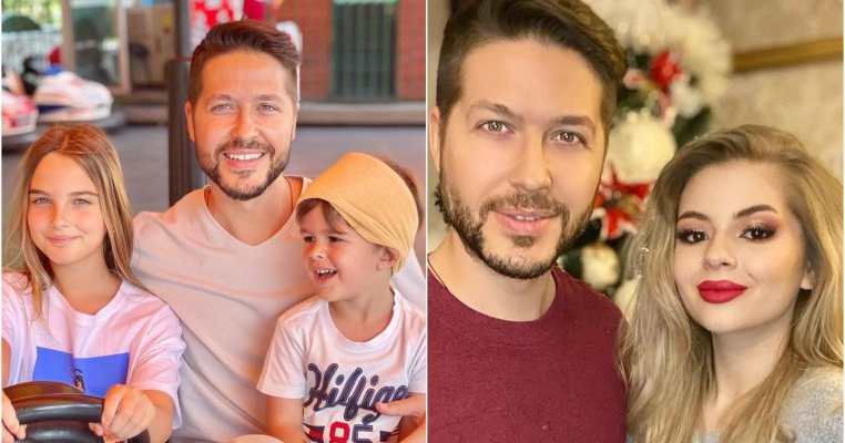 Poză rară cu doi dintre copiii lui Jorge. E tată de trei ori, însă doar doi copii îi poartă numele!
