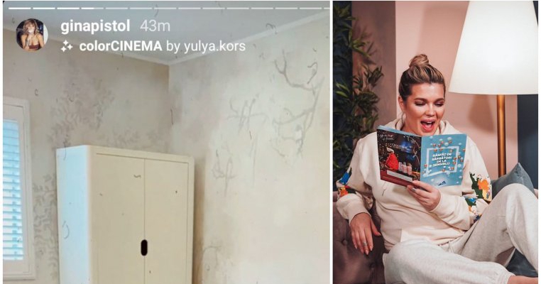 Primele poze cu camera fetiței Ginei Pistol și a lui Smiley: „Începe să prindă formă camera! Doamne, câte emoții am!”