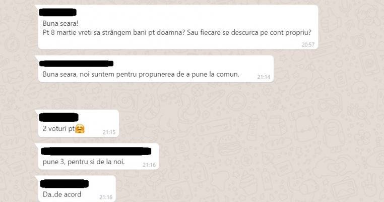 Nici nu a început bine școala și a început și cheta pentru cadourile de 1 și 8 Martie. Ce reacții au părinții