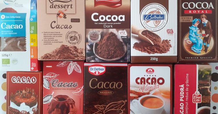 Atenție la etichetă! Pudră de cacao cu sodă caustică în magazinele din România, avertizeaza APC