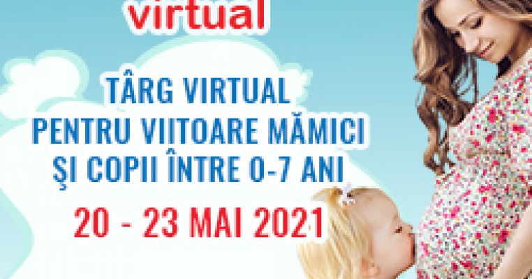 Astăzi se deschide Baby Boom Show Virtual,  cel mai mare târg online pentru copii şi viitoare mămici
