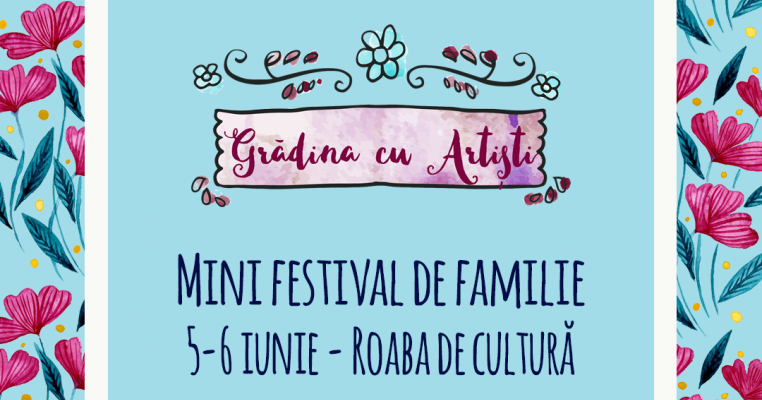 Grădina cu Artiști aduce arta mai aproape de natură, la Roaba de Cultură din București