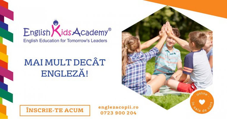 English Kids Academy, o propunere educațională pe termen lung – 3 avantaje principale