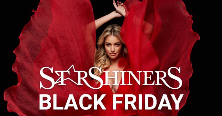 START BLACK FRIDAY CU REDUCERI DE PÂNĂ LA -80% PE WWW.STARSHINERS.RO!