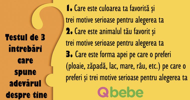Testul de 3 întrebări care spune adevărul despre tine. Ai curaj să îl faci?