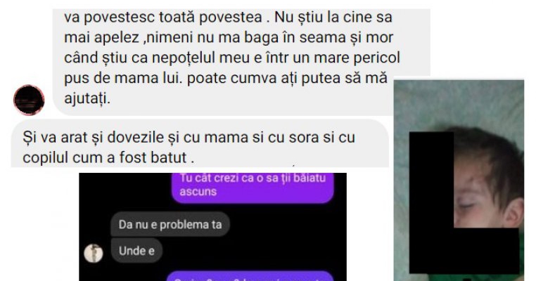 Ajutor! Vreau să îmi salvez nepoțelul de abuz. Sora mea minoră, mama lui, îi pune viața în pericol și autoritățile din România nu mă ajută cu nimic