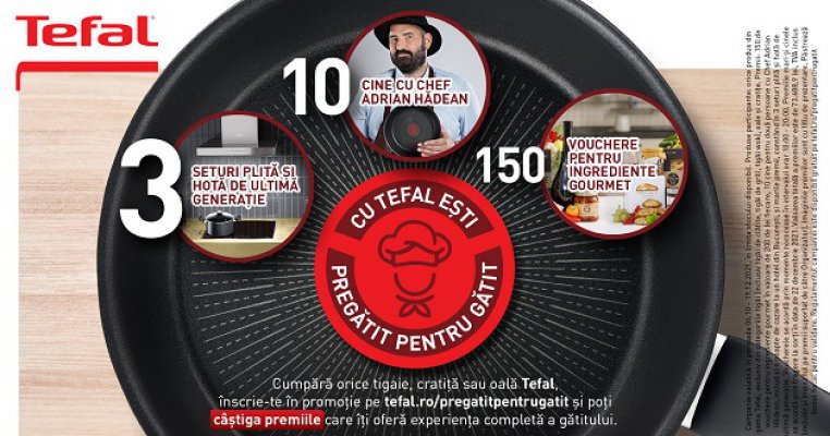 Cu Tefal ești pregătit pentru gătit