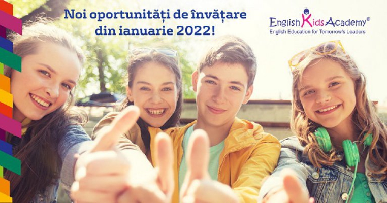 English Kids Academy vă dorește un An Nou cu decizii inspirate!