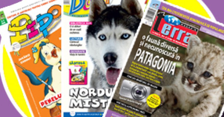 Au aparut revistele Terra Magazin, Doxi si Pipo de februarie!
