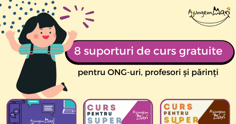 Ajungem MARI oferă gratuit materiale educaţionale pentru lucrul cu copiii şi tinerii