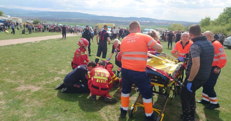 Miracol de 1 mai: cum au supraviețuit doi copii după ce s-au prăbușit cu ATV-ul într-o râpă din Sebeș