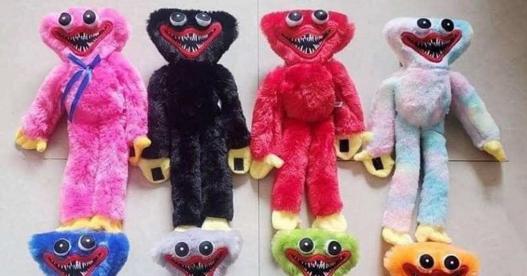 Atenție, părinți, la plușul cu dinți Huggy Wuggy și mesajul macabru pe care acesta îl transmite