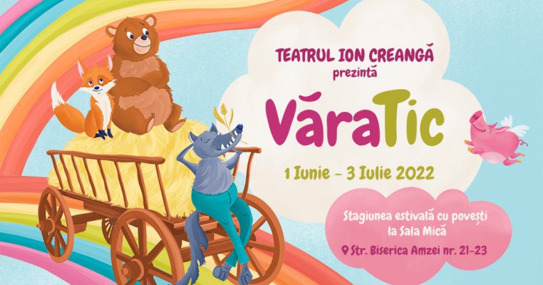 Ce se vede în luna iunie la Teatrul Ion Creangă