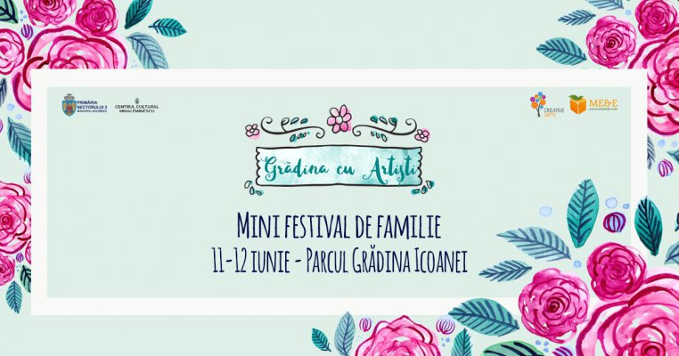 Maraton de teatru pentru copii și ateliere creative, pe 11-12 iunie, la Grădina cu Artiști