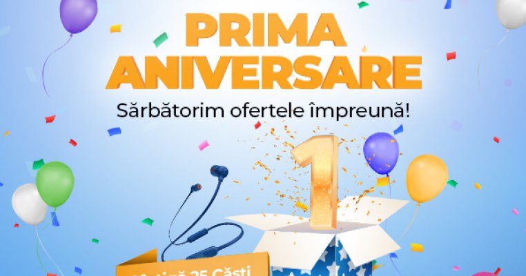 Magazinul online Mobino.ro aniversează un an pe piața din România!