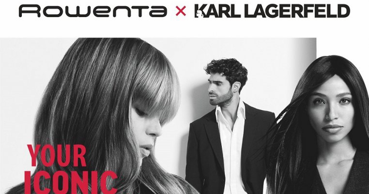 KARL LAGERFELD și Rowenta lansează în România o linie în ediție limitată de produse pentru îngrijirea părului