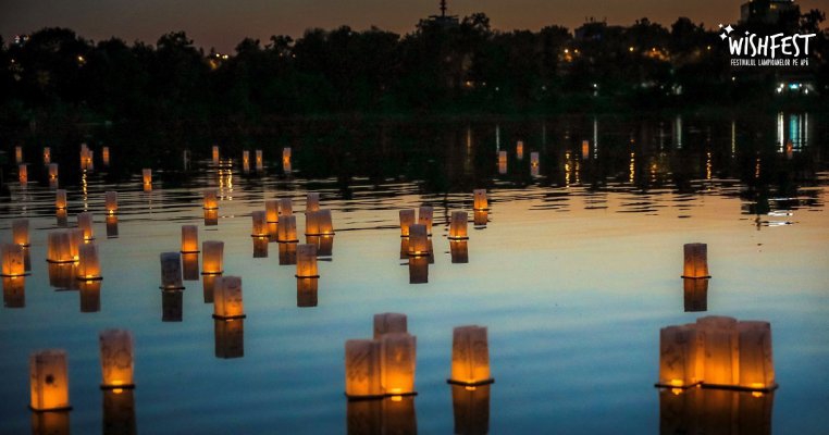 WishFest – festivalul lampioanelor pe apă, revine pe 17 și 18 septembrie la București