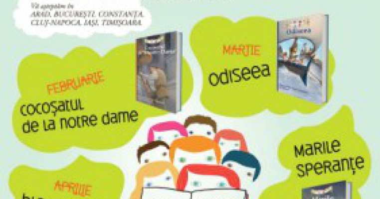 Librariile Carturesti si Curtea Veche Publishing va invita la Clasicii repovestiti. Ateliere de lectura pentru copii isteti